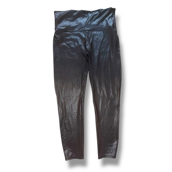SPANX Faux Leather Leggings - Black 3X - Picture 3 of 13